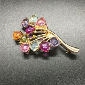 Vintage Bouquet Brooch